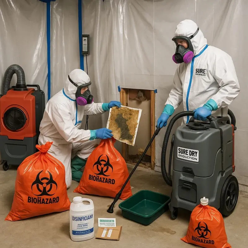 Contaminated Water Handling Protocols process in Mansfield, TX