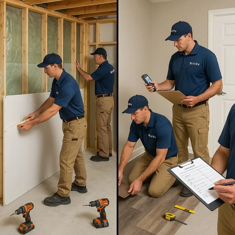 Repairs and Reconstruction process in Mansfield, TX